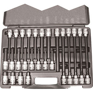 972GT - SETS OF SOCKETS - Orig. Gedore red